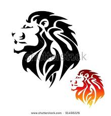 Simple Tribal Lion Head Lion Head Tribal Tattoo Tribal Lion Tattoo Lion Tattoo Design Lion Head Tattoos