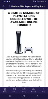 We take into account your posts to all of reddit, not just r/ps5. Gamestop To Have More Ps5 For Sale Online Tonight Playstation