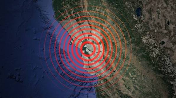 BREAKING: A "major" earthquake with a preliminary magnitude of 7.0 just  struck off the coast of northern California, with a "moderate" 5.8  earthquake inland north of San Francisco. A Tsunami Warning is