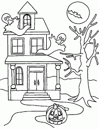 Coloring pages for haunted houses are available below. Free Halloween Haunted House Coloring Pages For Kids 61 Free Coloring Home
