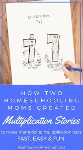 Two Sisters Create Multiplication Stories To Make Memorizing The Times In 2020 How To Memorize Things Multiplication Facts Memorizing Third Grade Multiplication Facts