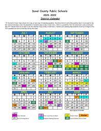 Hillsborough County Christmas Break 2022 Duval County Public Schools Calendar 2021-2022 In Pdf