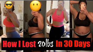 Trying to lose 20 pounds can be quite a challenge! How I Lost 20 Lbs In 30 Days Weight Loss Easy Tips Youtube