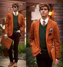 Lookbookdotnu Galla Spectrum Orange By Adam Gallagher Ropa De Hombre Como Vestir Elegante Hombre Estilo De Ropa Hombre