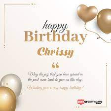 Chrissy Happy Birthday Free Online Wishes Card Best Of Birthday