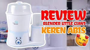 A mini blender is compact and can be stored in a little space with ease. Review Blender Little Giant Keren Abis Youtube