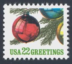 United States 1987 Contemporary Christmas Stamp Christmas Stamps Postage Stamp Design Vintage Postage Stamps