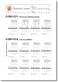 Brachet, bréant, mes premiers comptes de 1 à 100 (1953). Poser Une Addition Idees Pour La Maison Calcul Ce1 Cute766