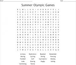 olympic word search worksheets 99worksheets