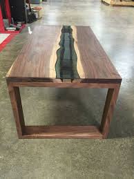 Beautiful Hand Crafted Coffee Table 2 Live Edge Walnut Slabs From Oregon Blue Glass River I Coffee Table Inspiration Coffee And End Tables Walnut Coffee Table