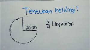 Keliling Lingkaran Kelas 6 Sd