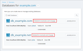 How To List Databases With Their Subscription Domain Owner Using A Mysql Query In Plesk Plesk Help Center