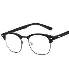 Black And Clear Glasses Frames Foenixsong Vintage Retro Men Women Clear Glasses Brand New Black Frame Modlilj Black Glasses Frames Vintage Eyeglasses Reading Glasses