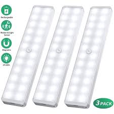 Led Closet Light 24 Led Newest Version Dimmer Motion Sensor Closet Light Under Cabinet Wireless Night Light Bar Suitable For Stick Anywhere Stairs Wardrobe Kitchen Hallway 3 Packs Walmart Com Walmart Com