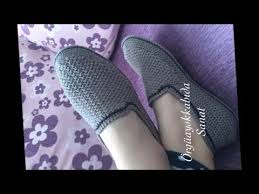 Kece Ustu Erkek Patigi Yapimi Ekek Patik Modelleri Makosen Patik Yapimi Youtube Patikler Orgu Terlik