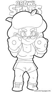 Our brawl stars skins list features all of the currently and soon to be available cosmetics in the game! Rosa Brawl Stars Coloring Pages Printable