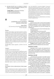 Vă asigurăm o echipă de specialiști care stabilesc împrejurările şi cauzele care au condus la întocmim și trasmitem formularul de comunicare către inspectoratul teritorial de muncă Accidentele La Locul De MuncÄƒ Revizie A Literaturii Tema Nauchnoj Stati Po Fundamentalnoj Medicine Chitajte Besplatno Tekst Nauchno Issledovatelskoj Raboty V Elektronnoj Biblioteke Kiberleninka