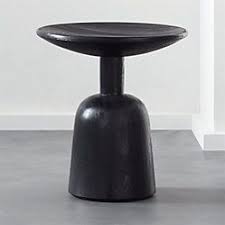 Macbeth Hemlock Black Wood Side Table Reviews Side Table Wood Side Table Modern Side Table