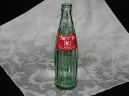 1960s Vintage Soda Bottle Diet Rite Cola Good For You And Children Too Because It Hasn T Got Any Sugar Vintage Green Glass Vintage Soda Bottles Bottle Diet Rite