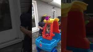 This stationary car comes with everything the littles need to cool down on those hot days. Car Wash Splash Center Product Review Youtube