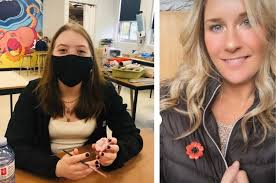 Gravenhurst High School students support legions through poppy project