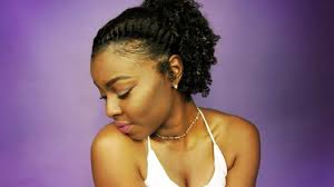 Short natural curly hairstyles for black women. Simple Cute Hairstyle For Short Thick Natural Hair Youtube
