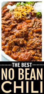 This Texas Chili Is Hearty Jam Packed With Tender Meat Veggies And Bold Flavors It S So Easy In 2020 Top Chili Recipes Chili Recipe Easy Ground Beef Chili Recipes