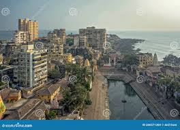 Arabian Sea and Walkeshwar Mumbai ...