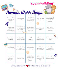You can help prepare your colleague for more of this pastime by playing online retirement bingo. 31 Online Team Building Games For Remote Teams In 2021