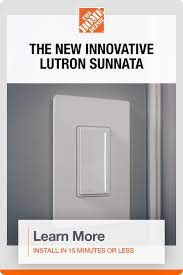 Lutron Sunnata Touch Dimmer With Led Advanced Technology For Superior Dimming Of Led Incandescent Halogen Bulbs White Stcl 153ph Wh The Home Depot Bird Houses Ideas Diy Lutron Cheap Home Decor