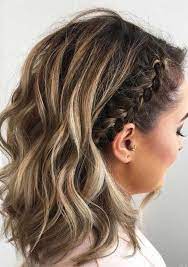 La Tresse Couronne Coiffures Simples Cheveux Courts Coiffer Les Cheveux Courts
