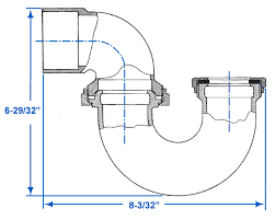 commercial cast brass traps