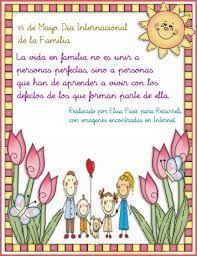 A data foi escolhida pela. Mensajes Reflexivos Y Tiernos Para El Dia Internacional De La Familia