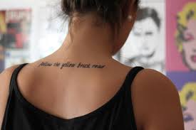 By rebecca vincent, done at the tattoo collective, london. Bible Quotes Tattoos Tumblr 45 Tattoo Quote Ideas For Women Pretty Designs Dogtrainingobedienceschool Com