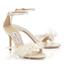 Vivien 85 Jimmy Choo Wedding Shoes Feather Shoes Jimmy Choo Shoes