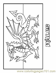 Wales (coloring page) clipart is great to illustrate your teaching materials. Wales Coloring Page For Kids Free Flags Printable Coloring Pages Online For Kids Coloringpages101 Com Coloring Pages For Kids
