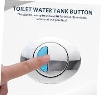 Amazon.com: Outanaya Oval Toilet Flush Button Dual Flushing ...