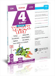 Bana Da Yaprak Test 4 Sinif Model Egitim Yayincilik