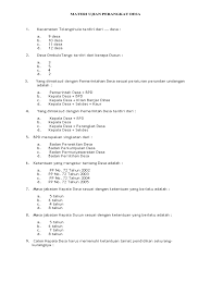 Materi dan contoh soal logika matematika. Soal Tes Perangkat Desa Dan Kunci Jawaban Guru Galeri