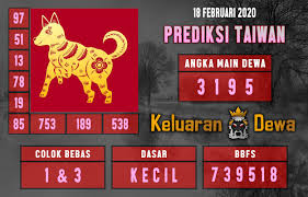 Prediksi Keluaran Taiwan Selasa 18 Februari 2020 Terjitu Di 2020 Taiwan Sydney Oktober