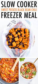 4 Healthy Vegetarian Slow Cooker Freezer Meals Eating Bird Food In 2021 Vegetarian Freezer Meals Slow Cooker Vegetarian Slow Cooker Recipes Healthy