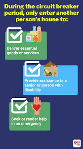 So, the inevitable has happened. Gov Sg What You Can And Cannot Do During The Circuit Breaker Period