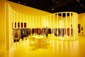 K 2 Yellow Only Bread And Butter Summer 2013 Berlin Tempelhof Window Display Design Retail Design Blog Store Design