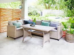 Create comfort in your garden with a lounge set from jysk get ready for a season of making memories by moving the comfort of your living room out to the garden with a comfy lounge set. Loungeset Ullehuse 6 Persoons Naturel Jysk Outdoor Furniture Sets Garden Furniture Outdoor