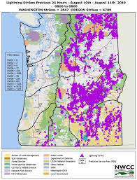 The maps show oregon and washington hunting unit boundaries, land ownership, road systems, and other information that will help you navigate your public lands! More Than 7 000 Lightning Strikes In Washington And Oregon Saturday Wildfire Today