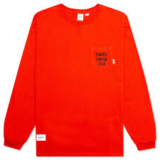 Founded in 1996 by brand director tetsu nishiyama (tet). Vans X Wtaps L S Tee Mandarin Red Feature