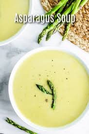 This Easy Creamy Asparagus Soup Is A Healthy Low Carb Keto Soup That Is Perfect For Spring Asparagus Asparagus Soup Creamy Asparagus Cream Of Asparagus Soup