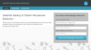 Penerima bantuan biaya pendidikan bidikmisi dan kip kuliah di lingkungan lldikti wilayah vii (daftar terlampir) menindaklanjuti surat kepala lembaga layanan pendidikan tinggi (lldikti) wilayah vii nomor: Sipbesar Dikti Go Id Sistem Penyaluran Bidikmisi Sipbesar Dikti