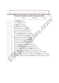 All nouns are either common or proper nouns: Nouns Pronouns And Verbs Esl Worksheet By Lalainee