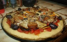 Pizza Du Jour Pate A La Semoule Fine Mimi Vegetale Recettes De Cuisine Semoule Fine Semoule Recette